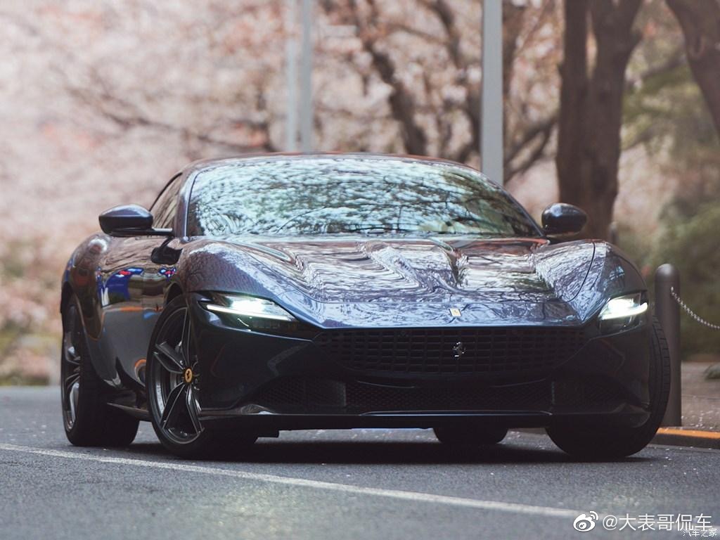 最便宜的法拉利 Roma 3.9T V8的跃马，百公里加速时间仅为3.4秒