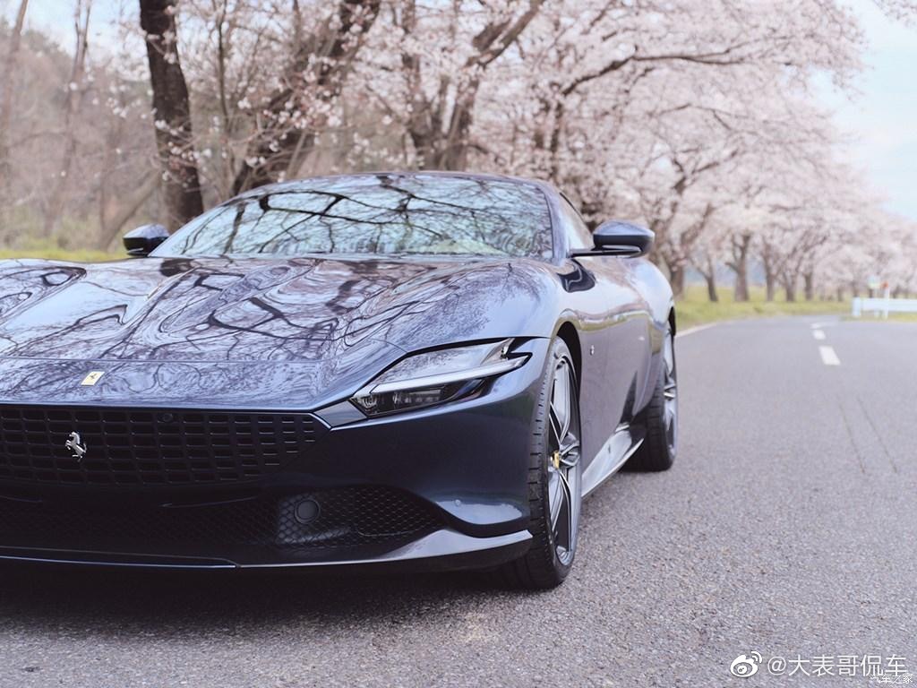 最便宜的法拉利 Roma 3.9T V8的跃马，百公里加速时间仅为3.4秒