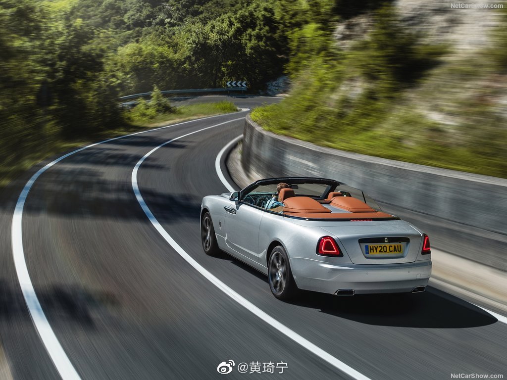 今天开车 Rolls-Royce Dawn Silver Bullet (2020)