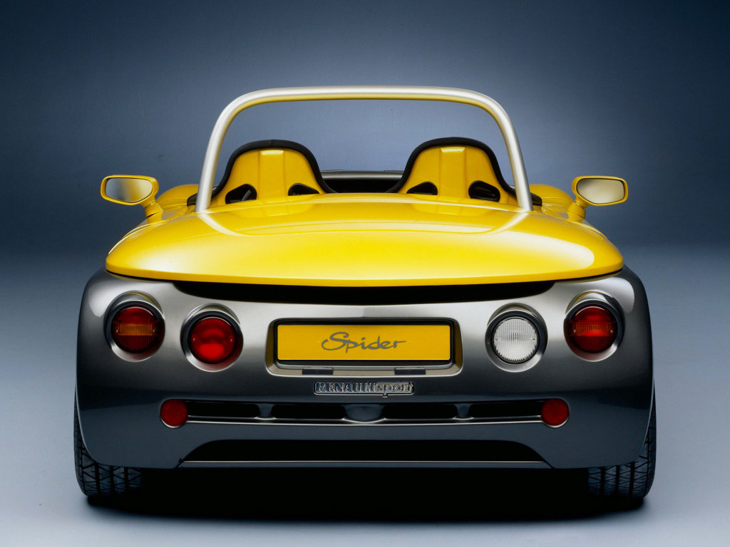 即使四分之一个世纪后，雷诺蜘蛛（Spider）仍然觉得激进。