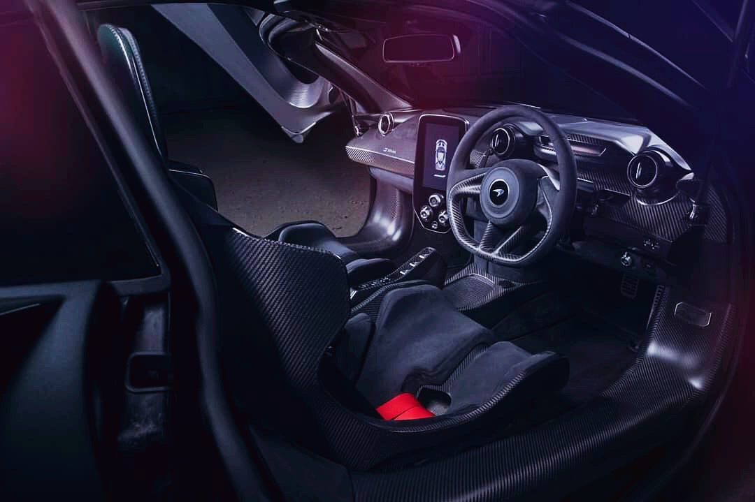 McLaren Senna,座椅设计非常棒……