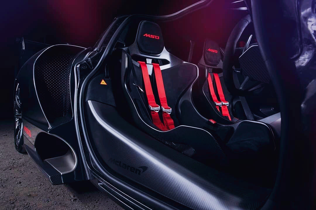 McLaren Senna,座椅设计非常棒……