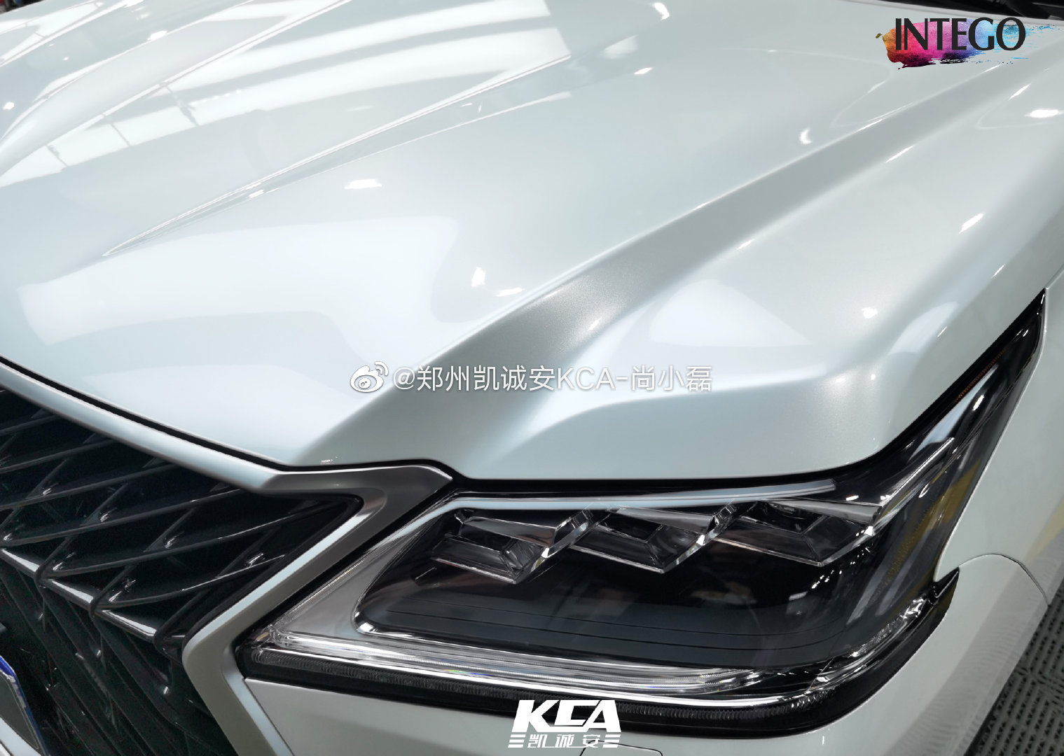 雷克萨斯漆面透明膜，完美保护车漆，天天开新车。