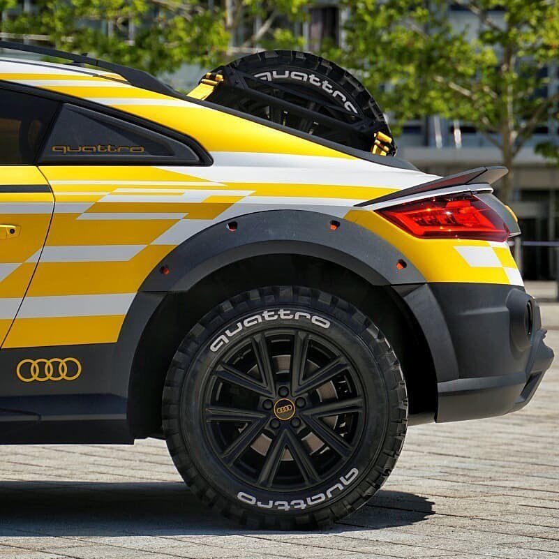 奥迪 TT 探险版！ 有兴趣了解一下么?