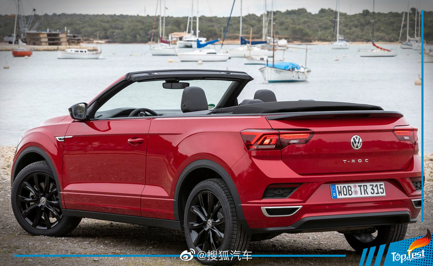 大众T-ROC Cabriolet已经在海外发布