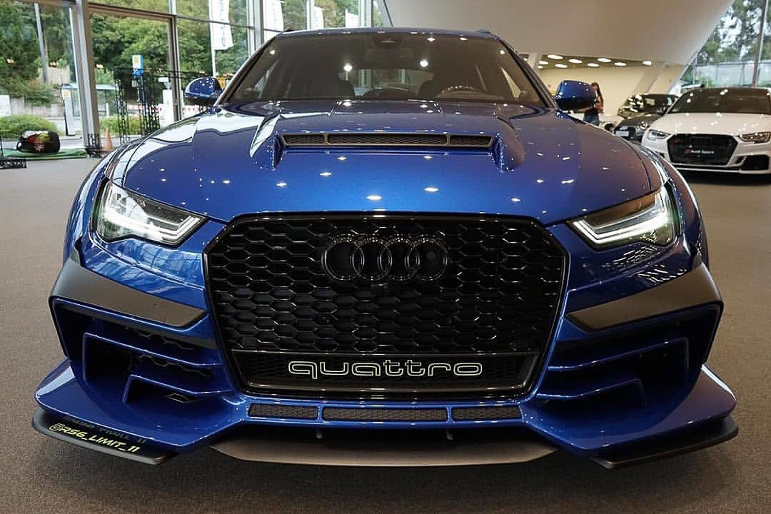 这台奥迪RS6真的好看，不愧是标杆!