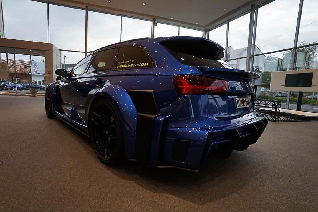 这台奥迪RS6真的好看，不愧是标杆!