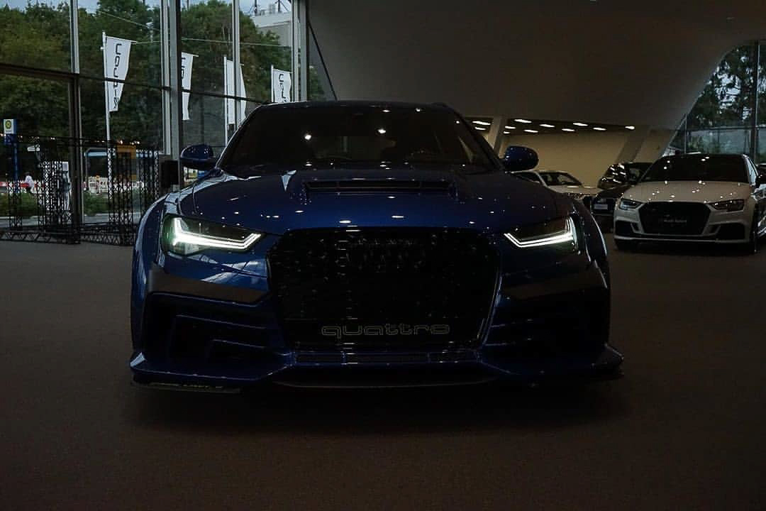 这台奥迪RS6真的好看，不愧是标杆!