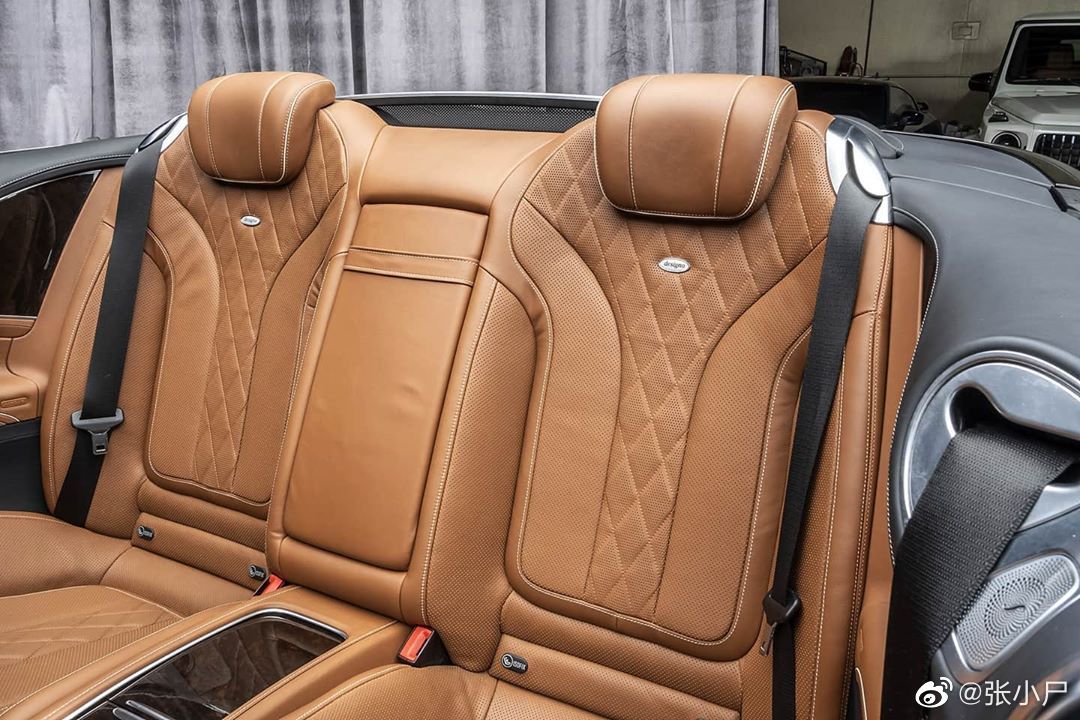 高清汽车美图：敞篷奔驰S560 太少见了…