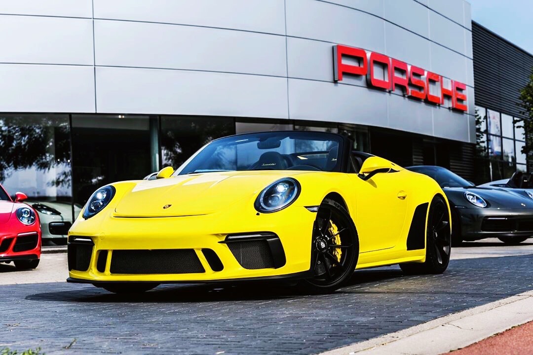 好看的汽车：早 Porsche 911 Speedster