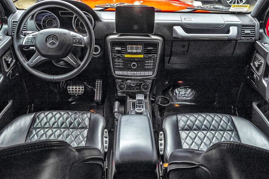 好看的汽车：缤纷糖果色 中国红奔驰G63