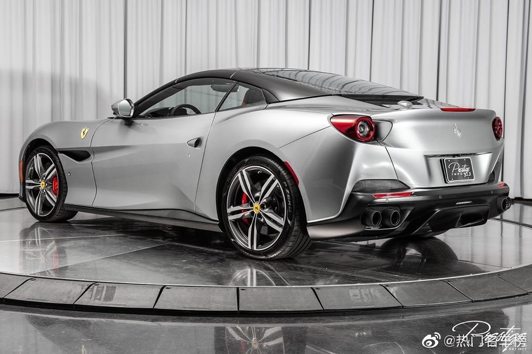 法拉利portofinogrigiotitanio银金属车漆