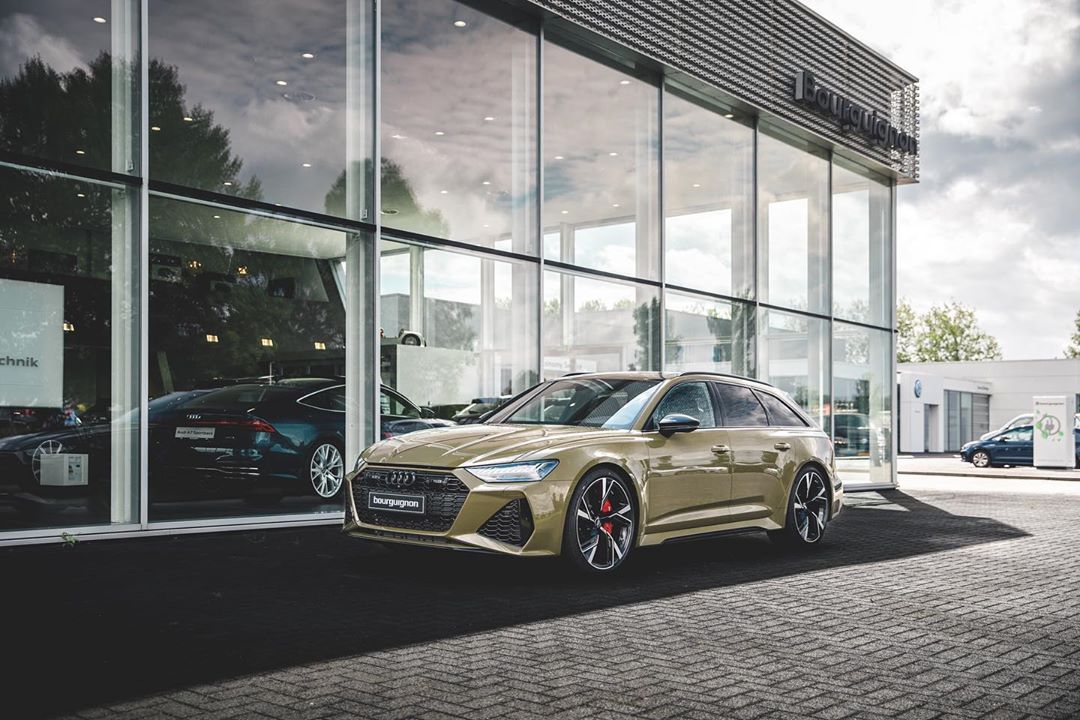 分享图片 荷兰，ALL-NEW RS6（奥迪独家： Tactical Green）