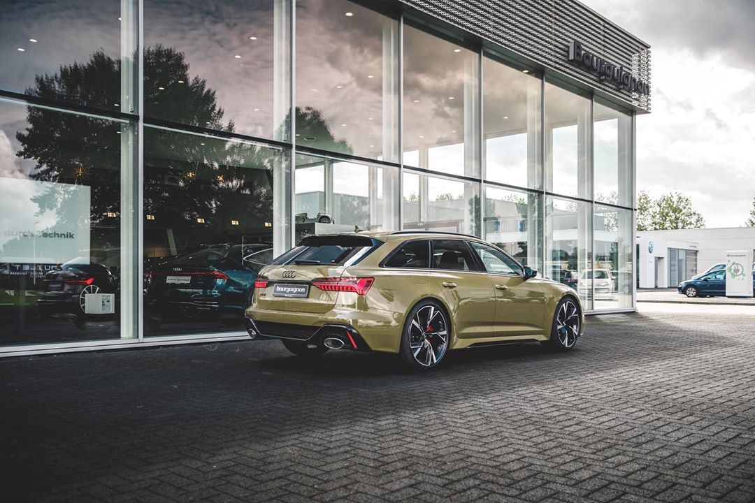 分享图片 荷兰，ALL-NEW RS6（奥迪独家： Tactical Green）