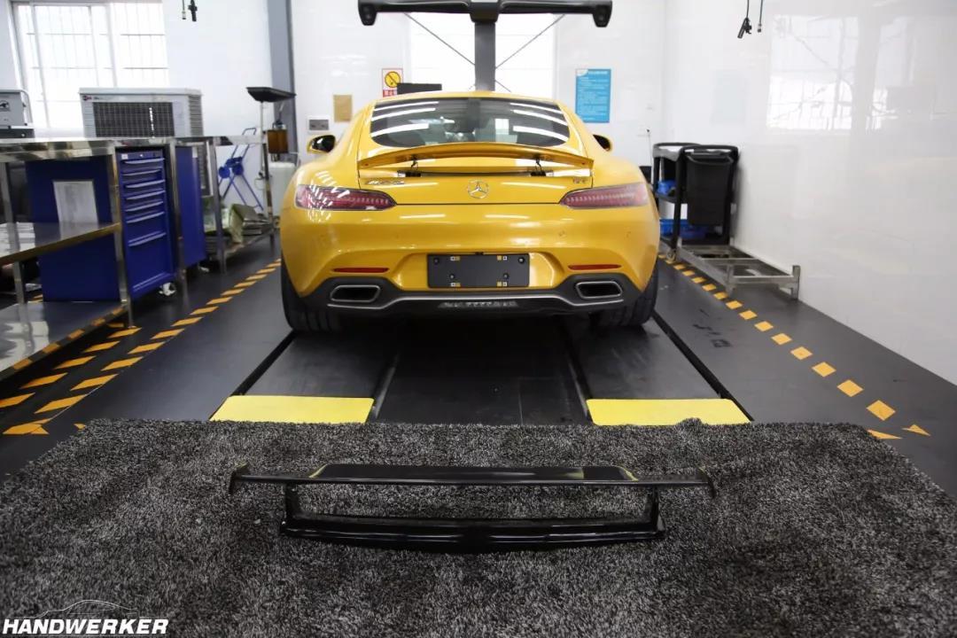 奔驰AMG GT升级iMP碳纤维尾翼 追求淋漓尽致的视觉体验！