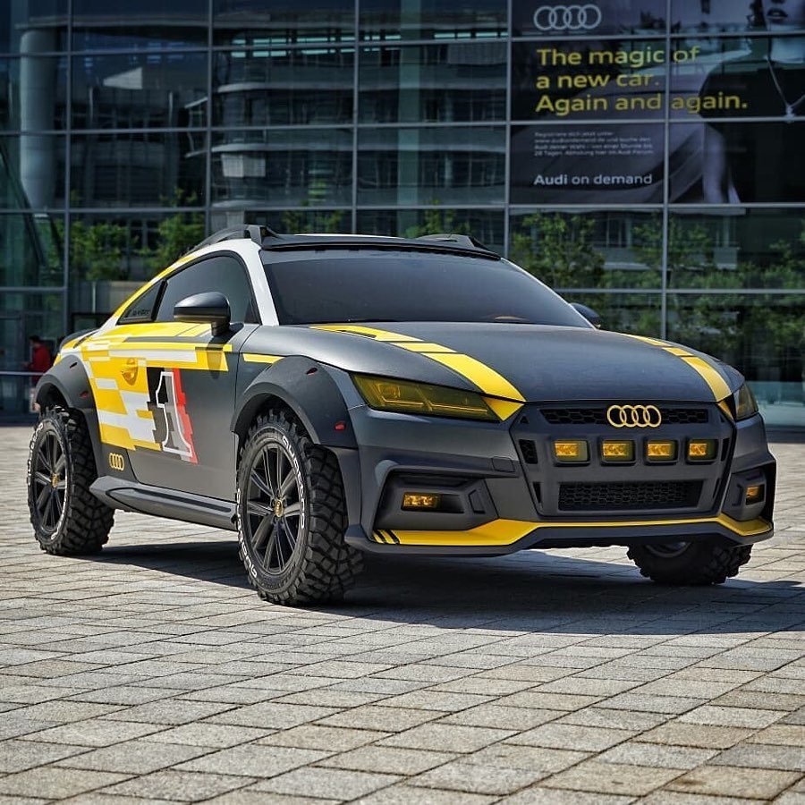 奥迪 TT 探险版！ 有兴趣了解一下么?