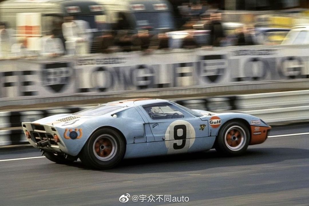 1968年帮助福特夺冠的GT40 MK1