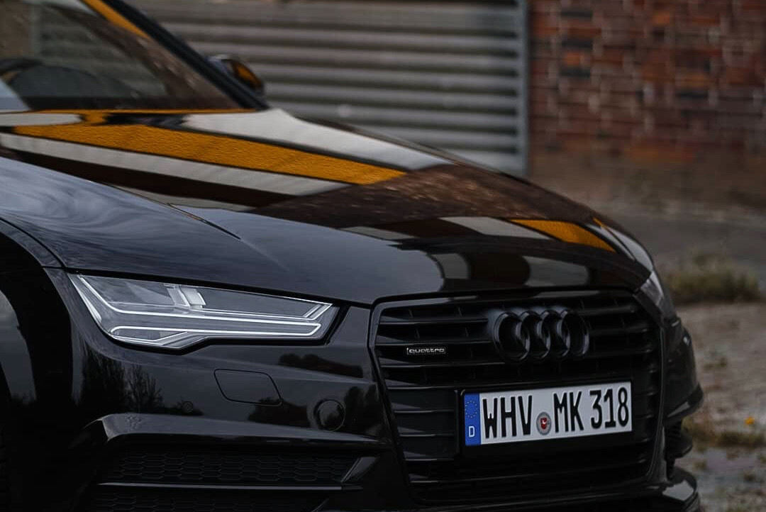 Audi A7，前后大灯呼应，美哉！