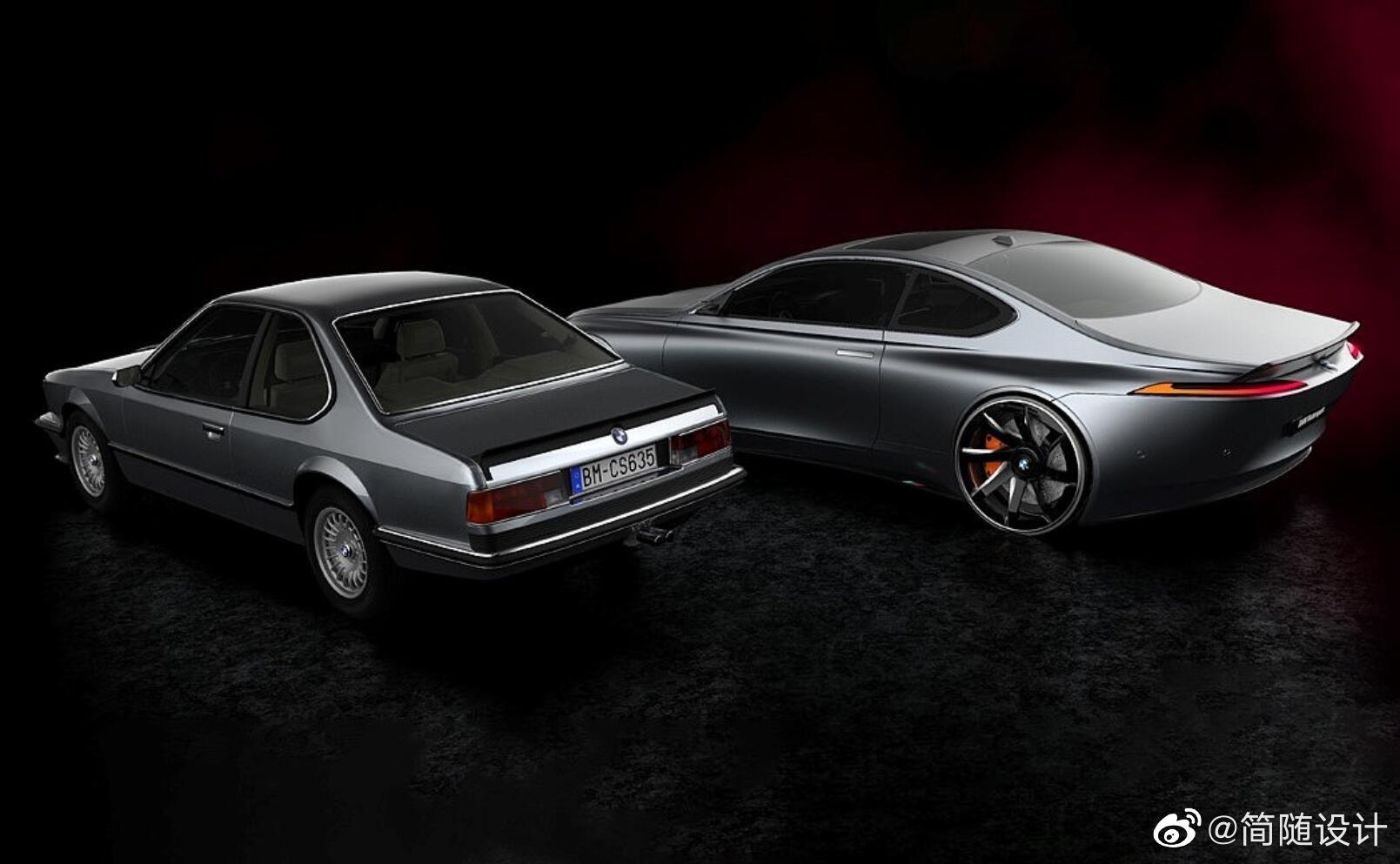 宝马经典的E24进行了现代的改头换面