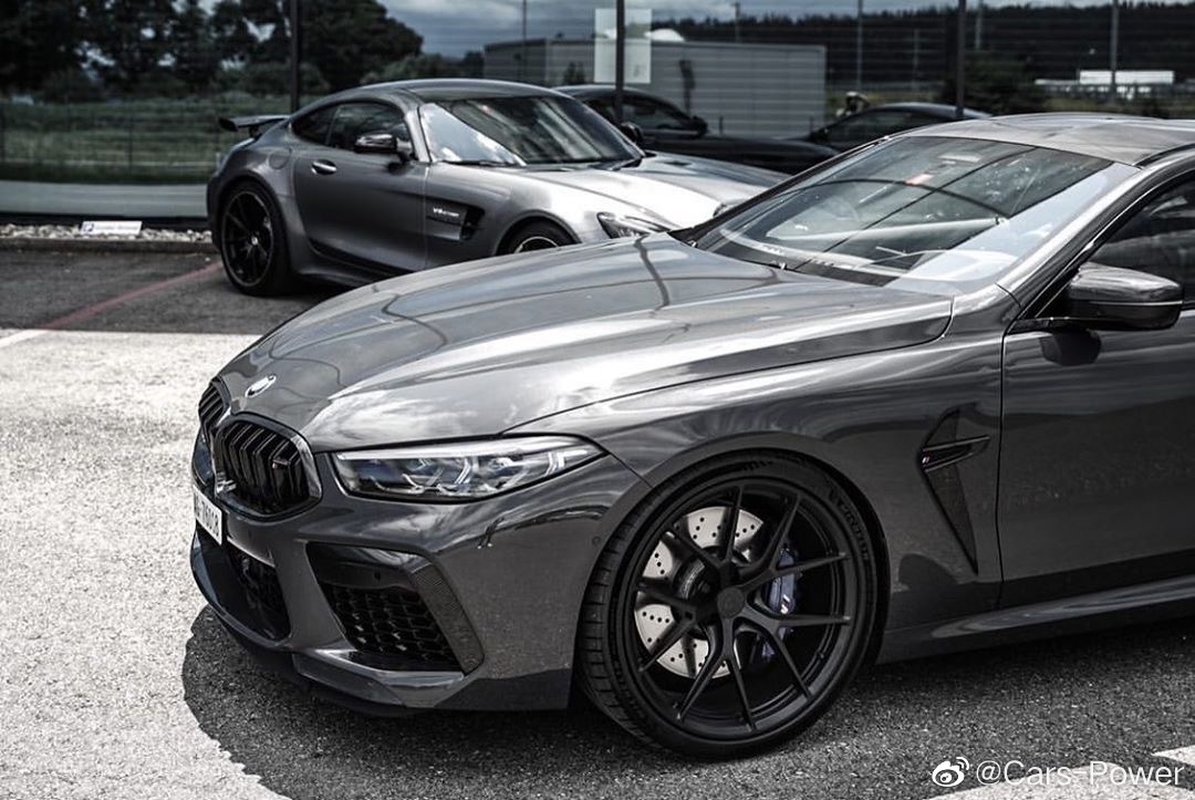 最低调最凶猛灰色大鲨鱼宝马m8雷霆版