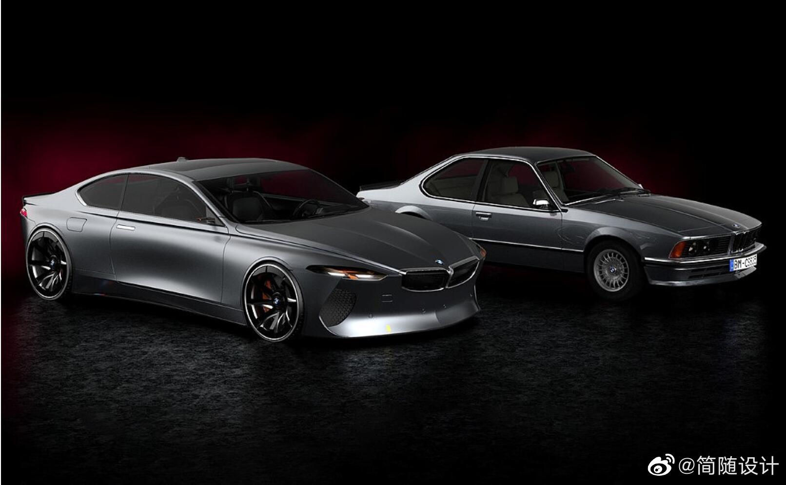 宝马经典的E24进行了现代的改头换面