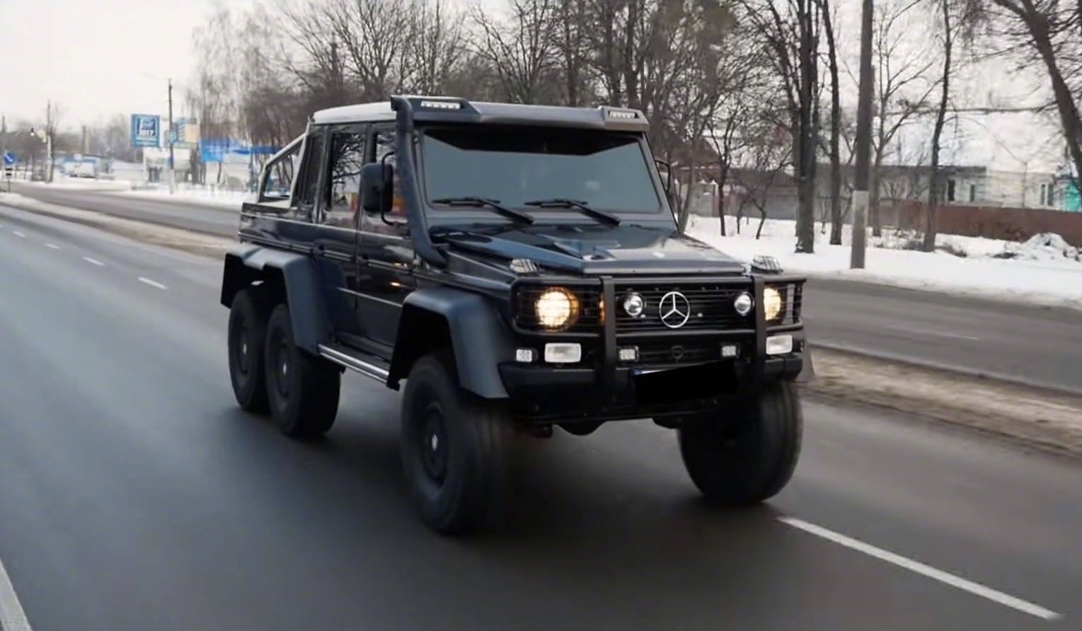 奔驰大G买来不就是用来改的么？