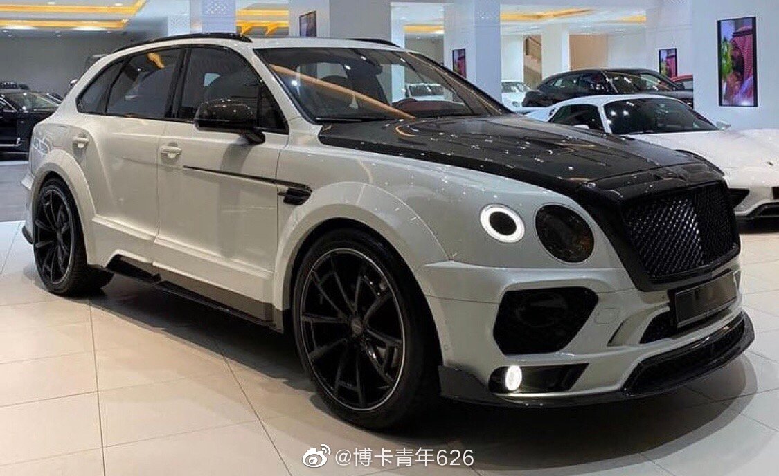 好看的汽车：宾利添越3.0T V6造型帅气
