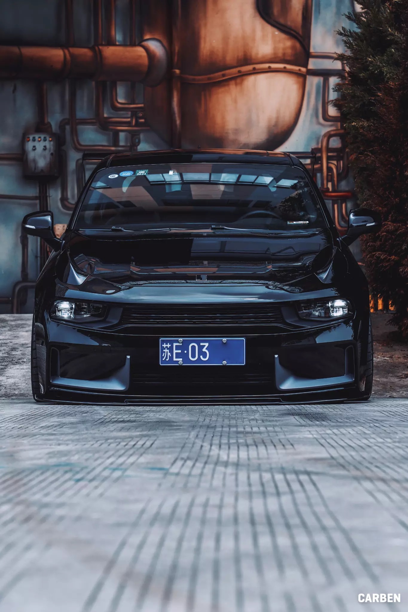 收拾利索的领克，国产骄傲！（图片来自车本）