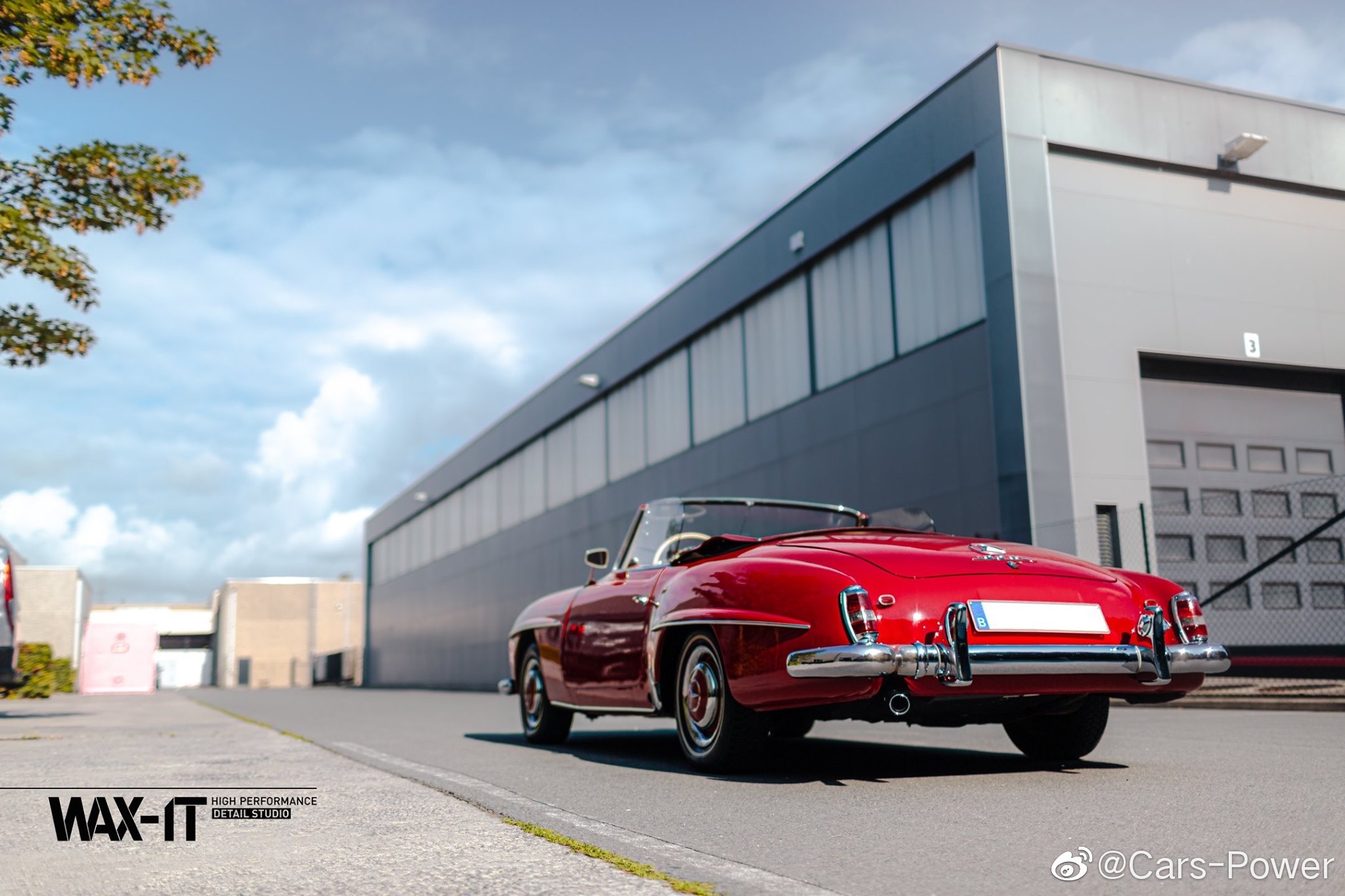 风华绝代 女神驾到 1955款 梅赛德斯-奔驰190SL Roadster