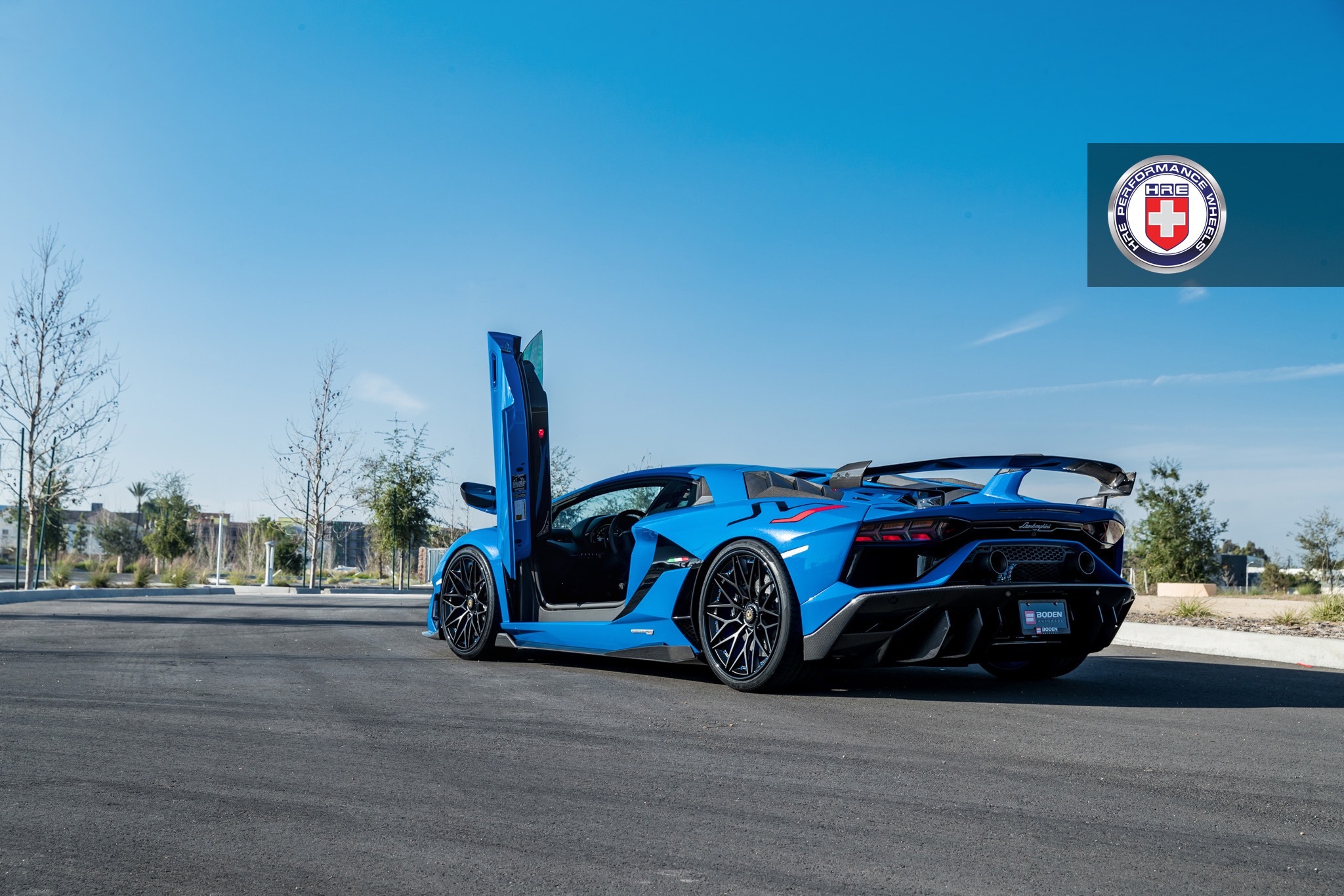 lamborghiniaventador蓝绿兰博基尼高清大图