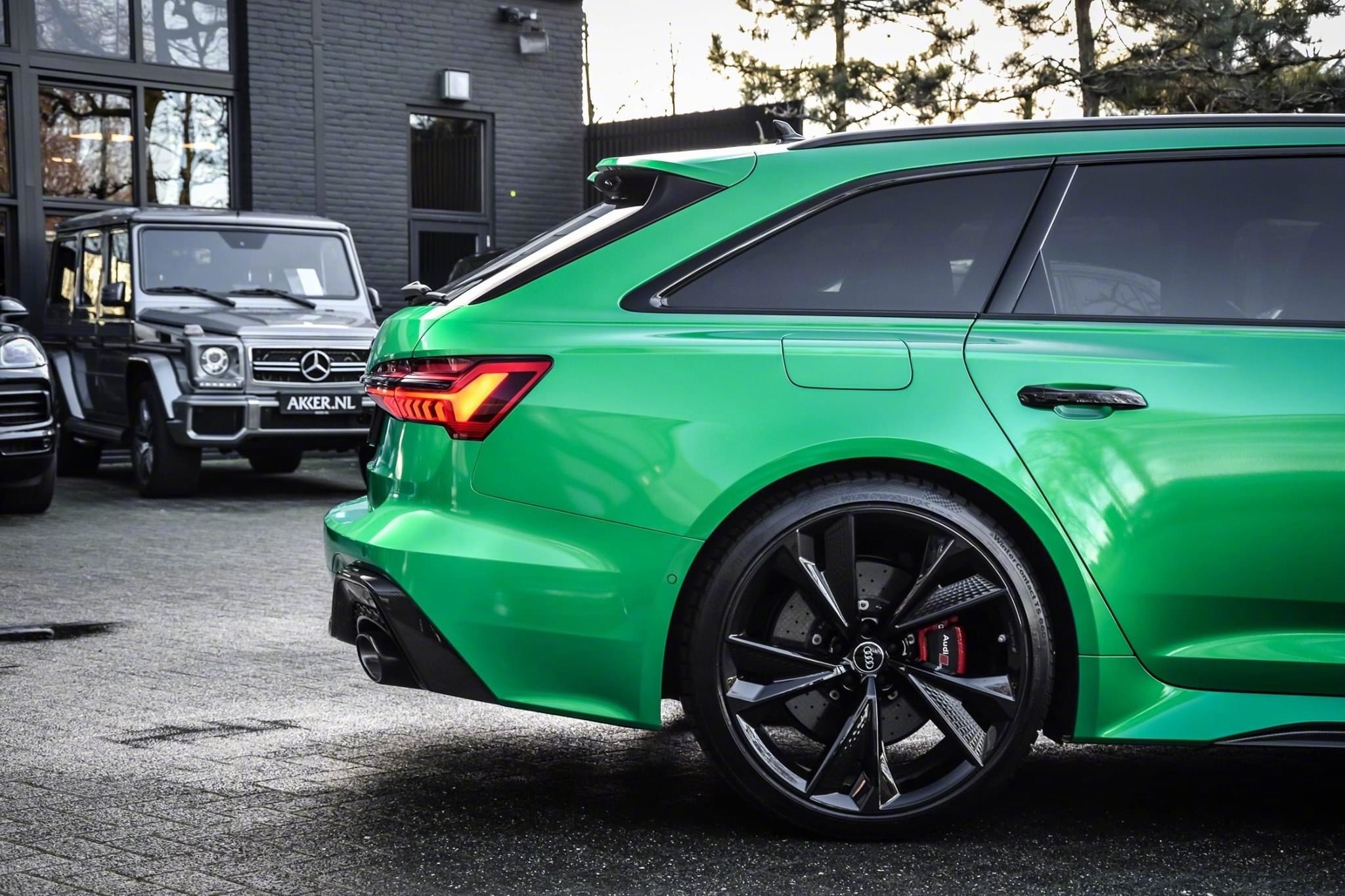 这台奥迪RS6真的好看，不愧是标杆!