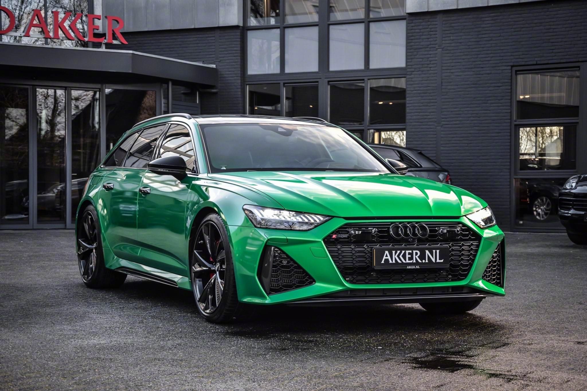 这台奥迪RS6真的好看，不愧是标杆!