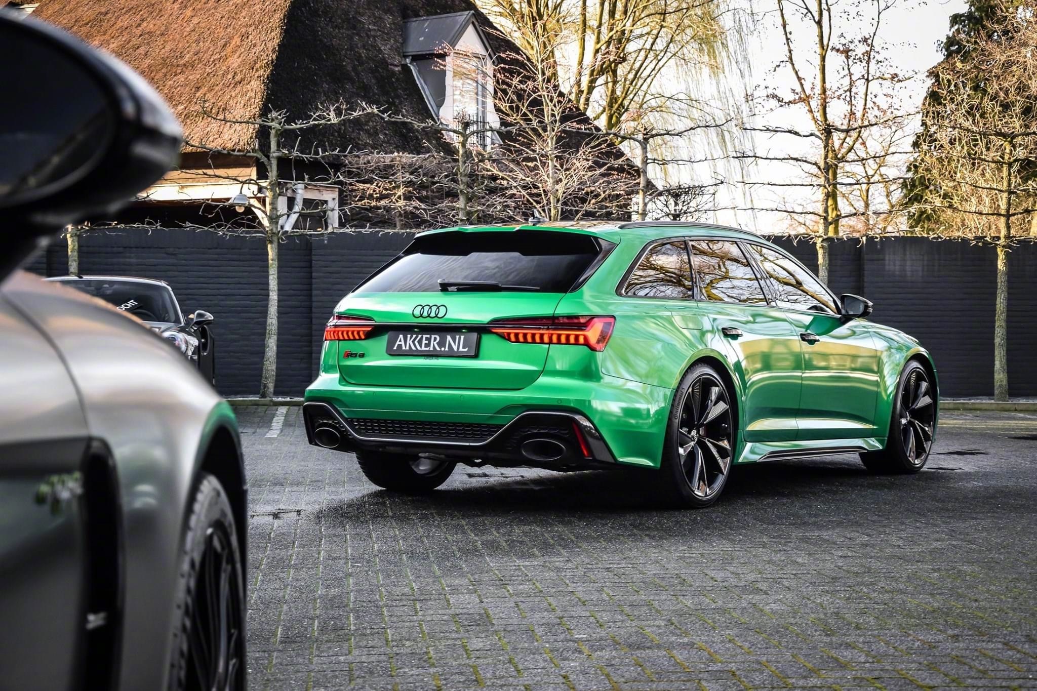 这台奥迪RS6真的好看，不愧是标杆!