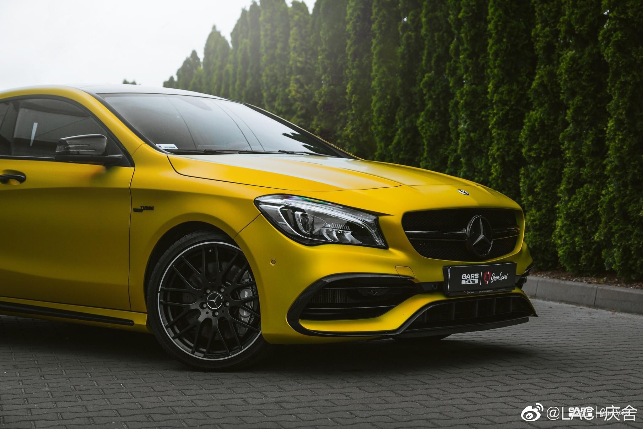 AMG CLA：战意十足的配色!