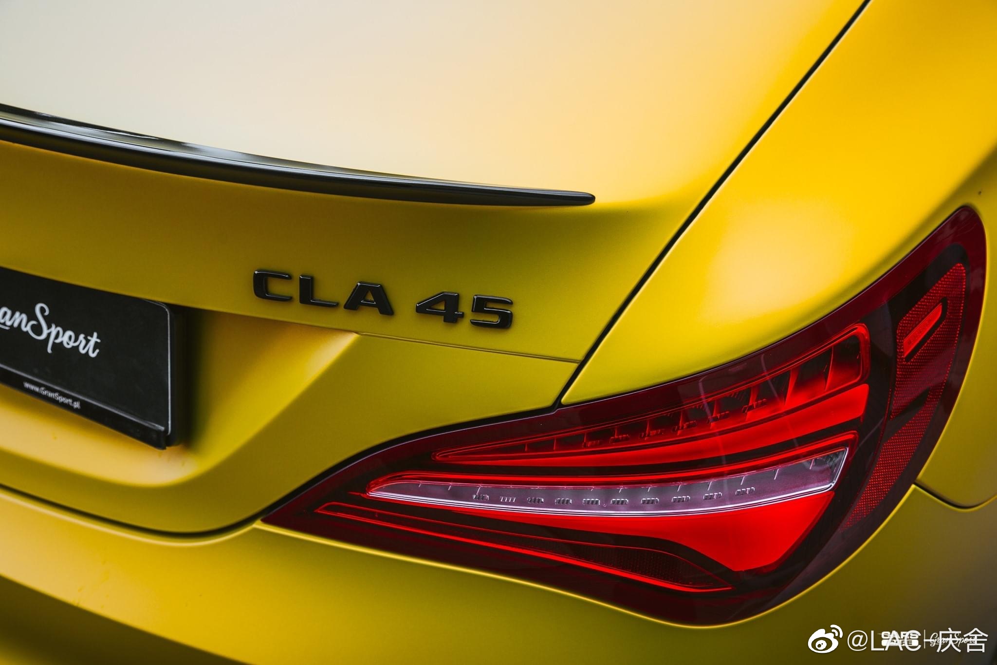 AMG CLA：战意十足的配色!