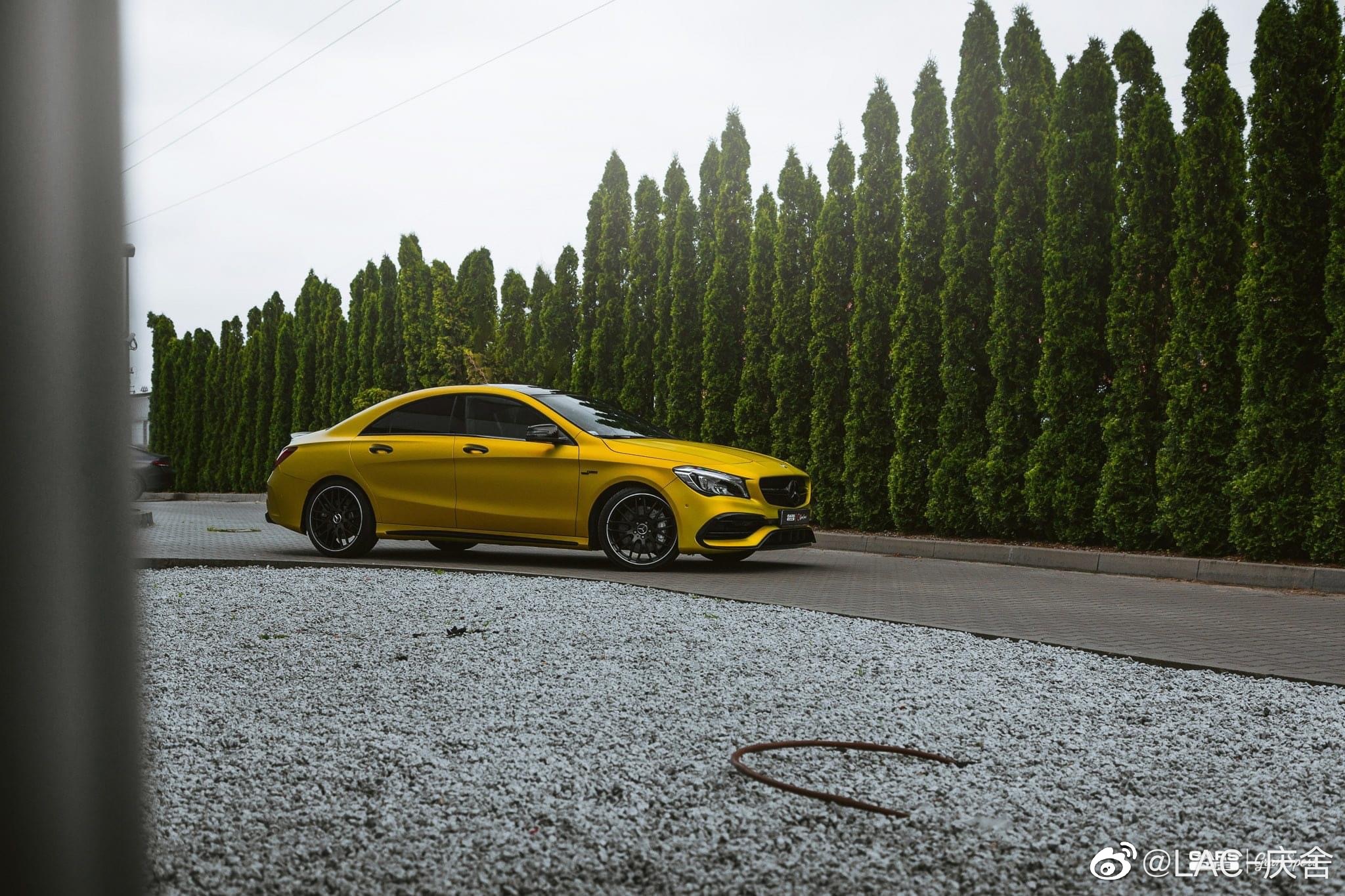 AMG CLA：战意十足的配色!