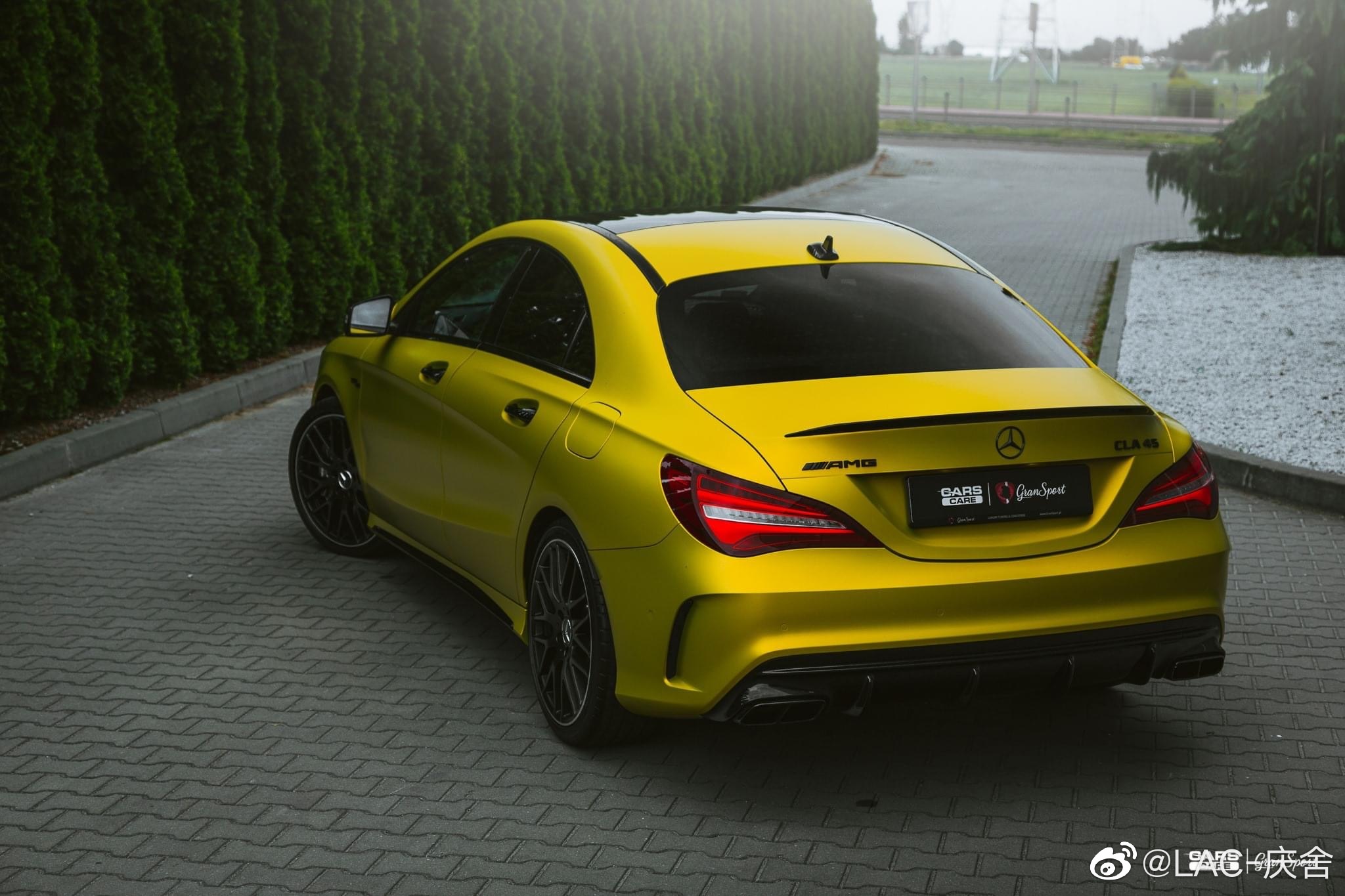 AMG CLA：战意十足的配色!