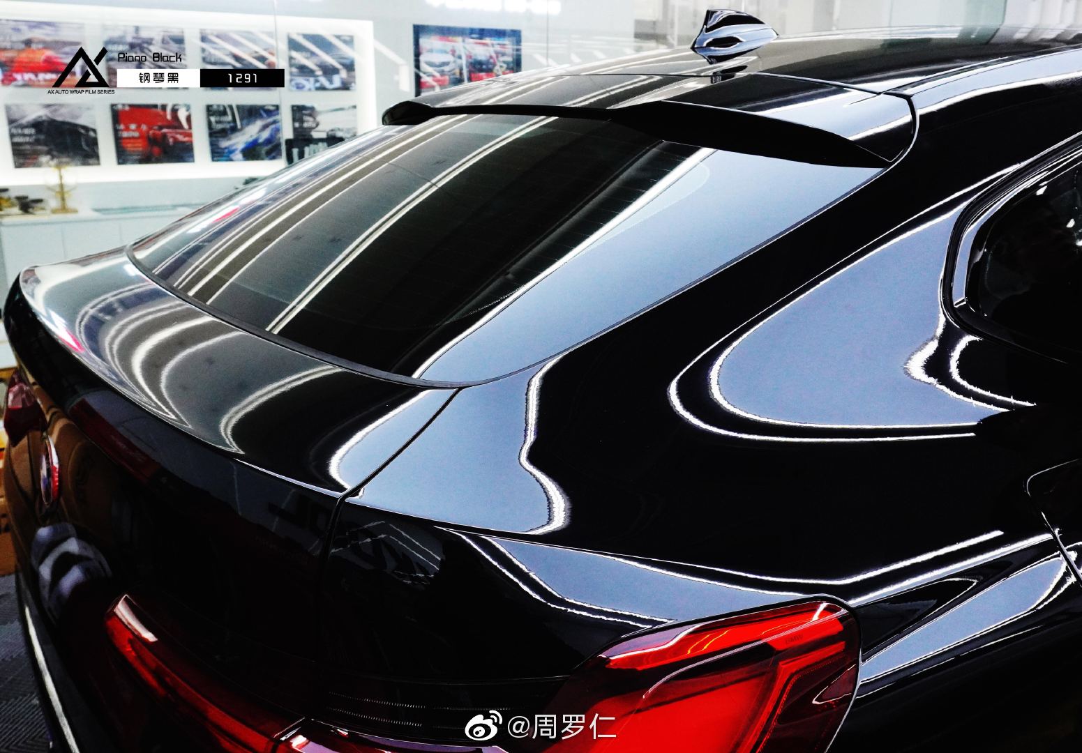 黑色简单，纯粹，潮流却不随意，宝马改色钢琴黑