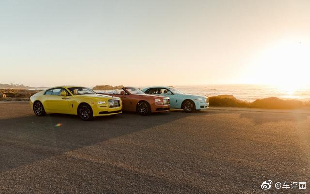 彩色特别版劳斯莱斯魅影，漂亮！大气！