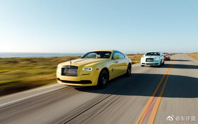 彩色特别版劳斯莱斯魅影，漂亮！大气！