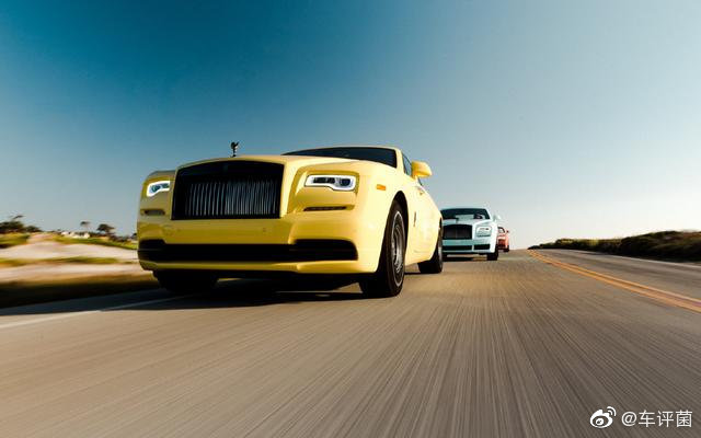 彩色特别版劳斯莱斯魅影，漂亮！大气！