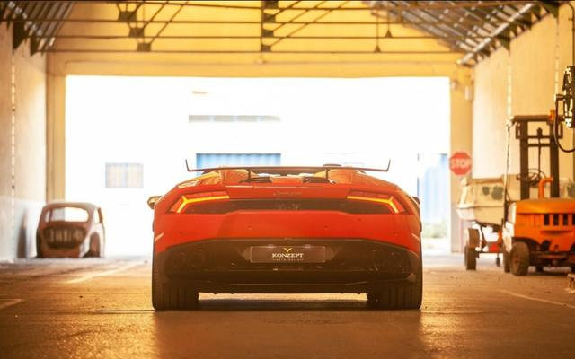 兰博基尼Huracan美图鉴赏，一台红色的小牛！