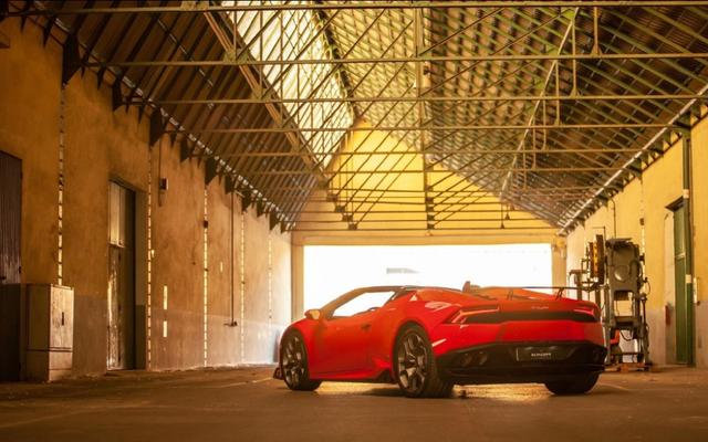 兰博基尼Huracan美图鉴赏，一台红色的小牛！