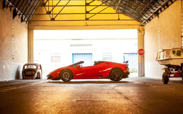 兰博基尼Huracan美图鉴赏，一台红色的小牛！