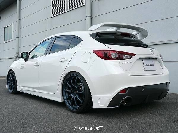 有多少人的爱车是昂克赛拉，分享几张图，给大家找下折腾的灵感