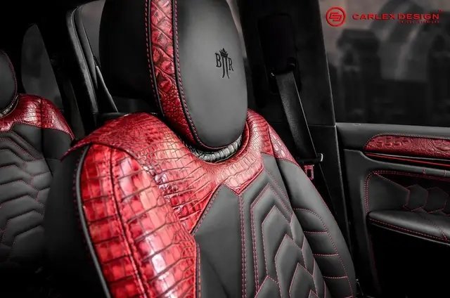 每天一组汽车美图：700马力的卡宴，黑红配