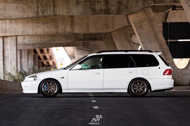 玩法可以有！本田思域 EK 旅行版！稀罕！