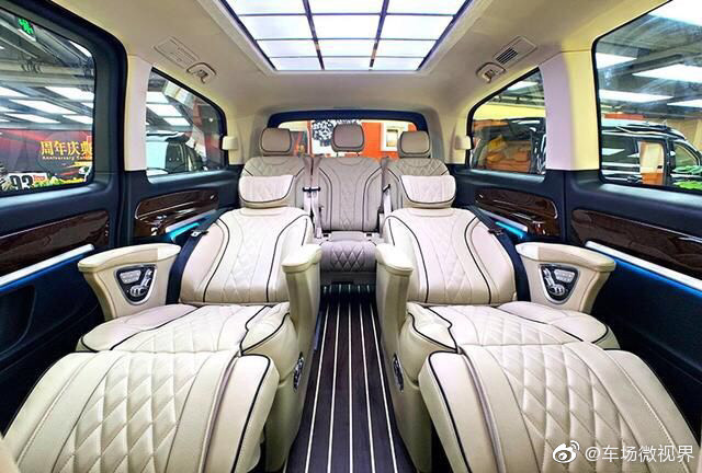 新一代国六奔驰威霆，超大7座空间全面升级，合资车也可以很奢华