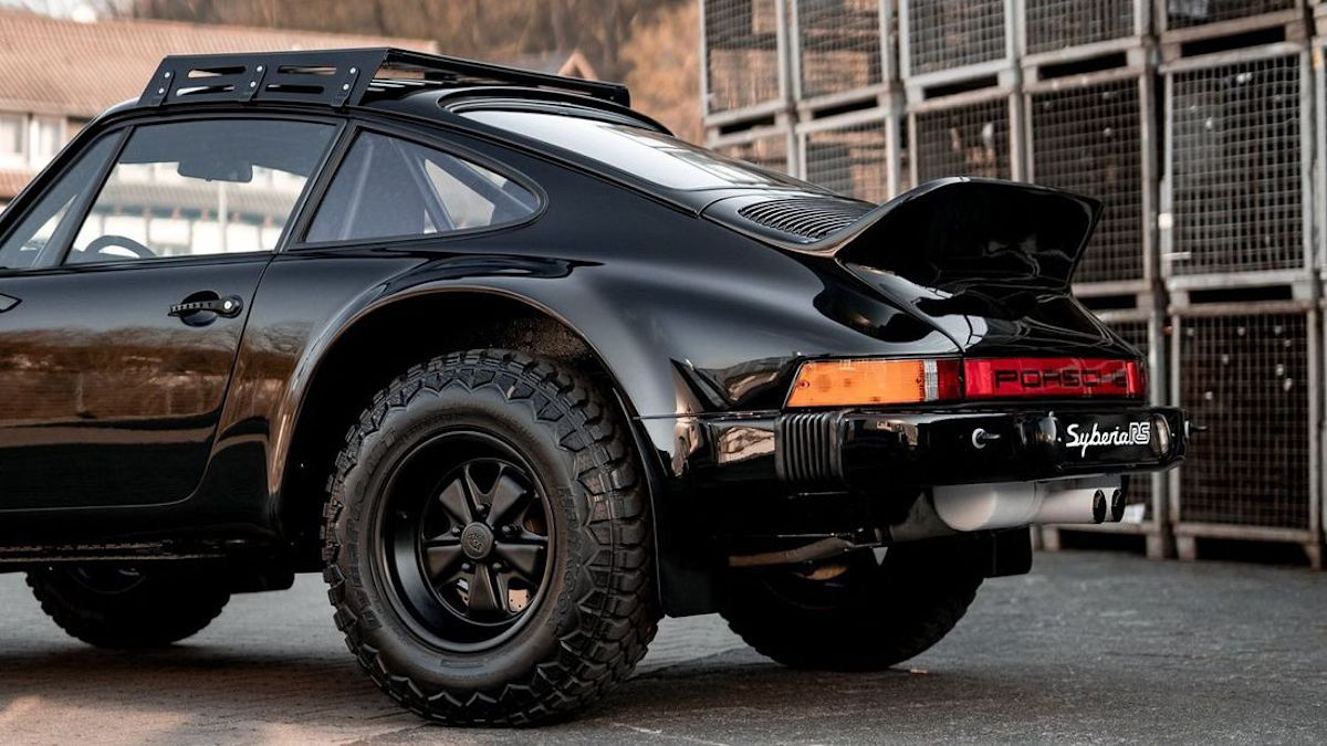 保时捷911 Syberia RS拉力赛车。