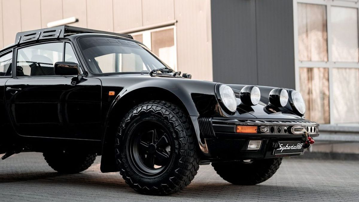 保时捷911 Syberia RS拉力赛车。